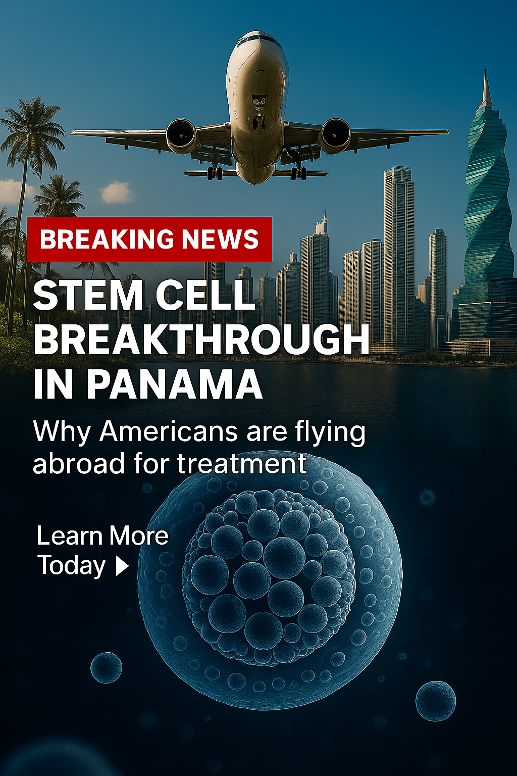 Regeneration Clinic Panama Facebook ad