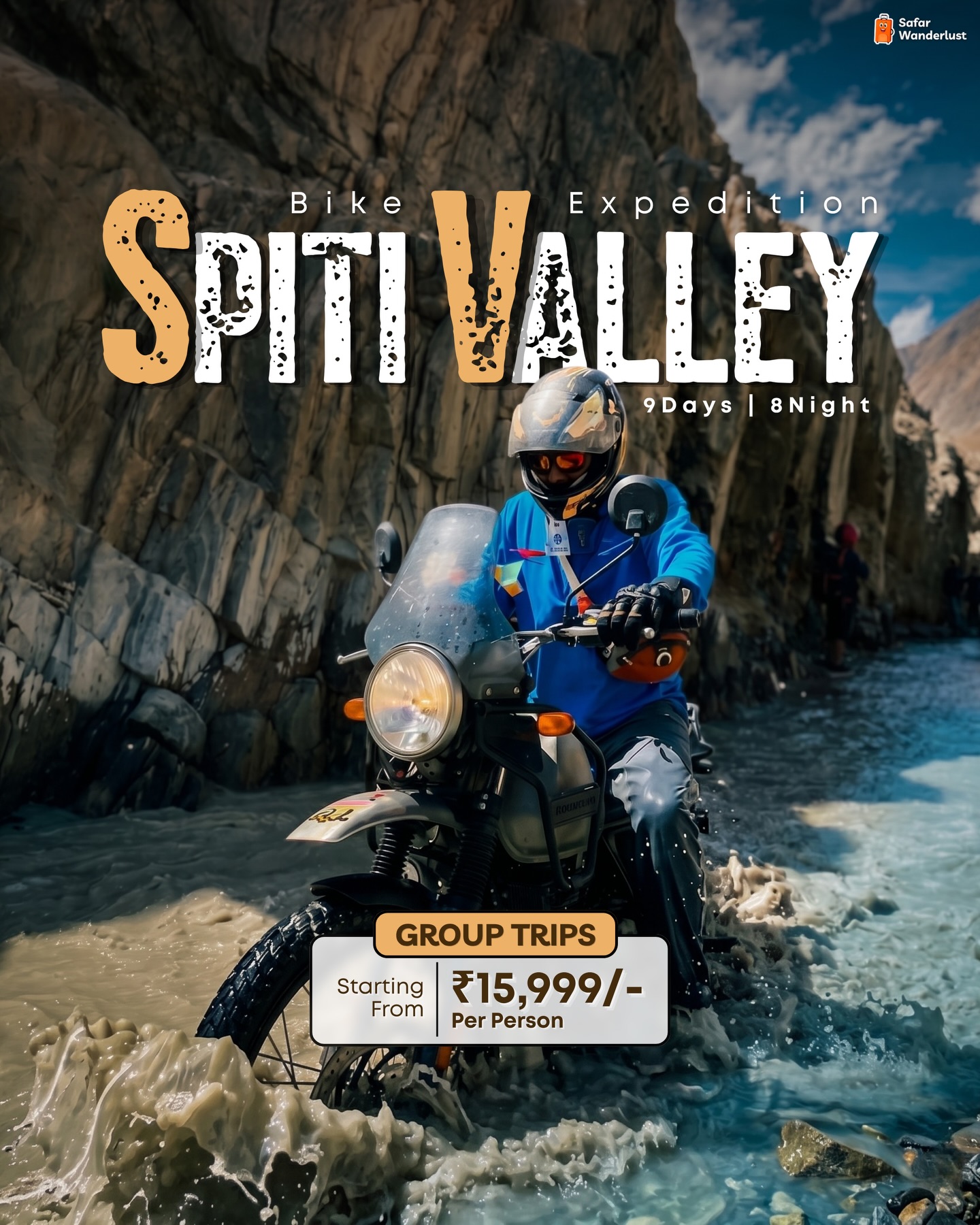 Safar Wanderlust Facebook ad: From rugged mountain roads to untouched Himalayan villages…