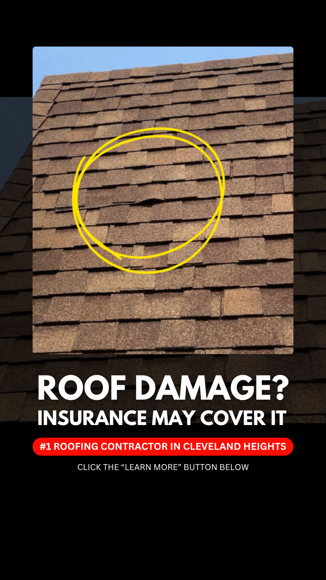 Uston Roof & Masonry Facebook ad from Apr 2, 2026