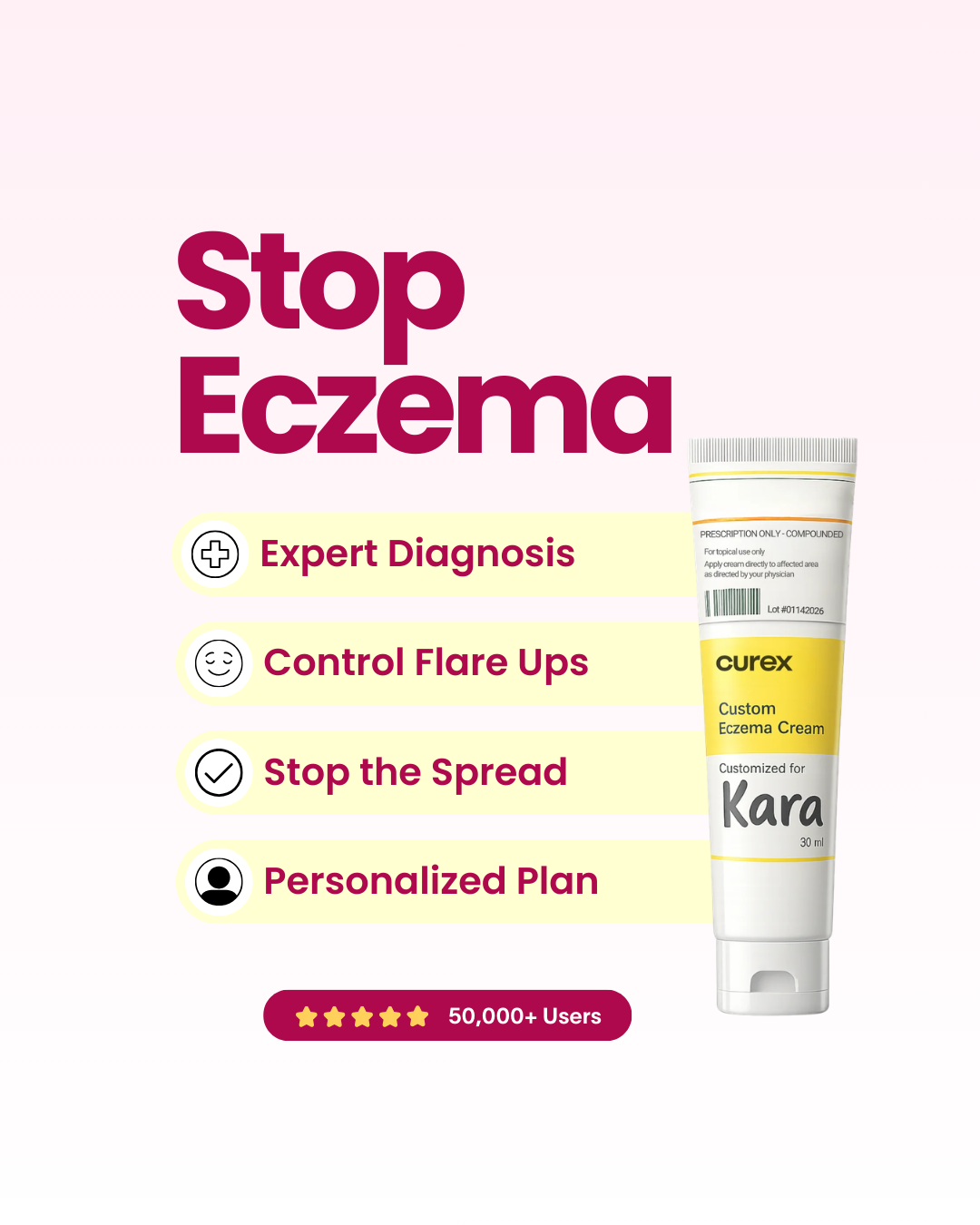 Curex Allergy Facebook ad