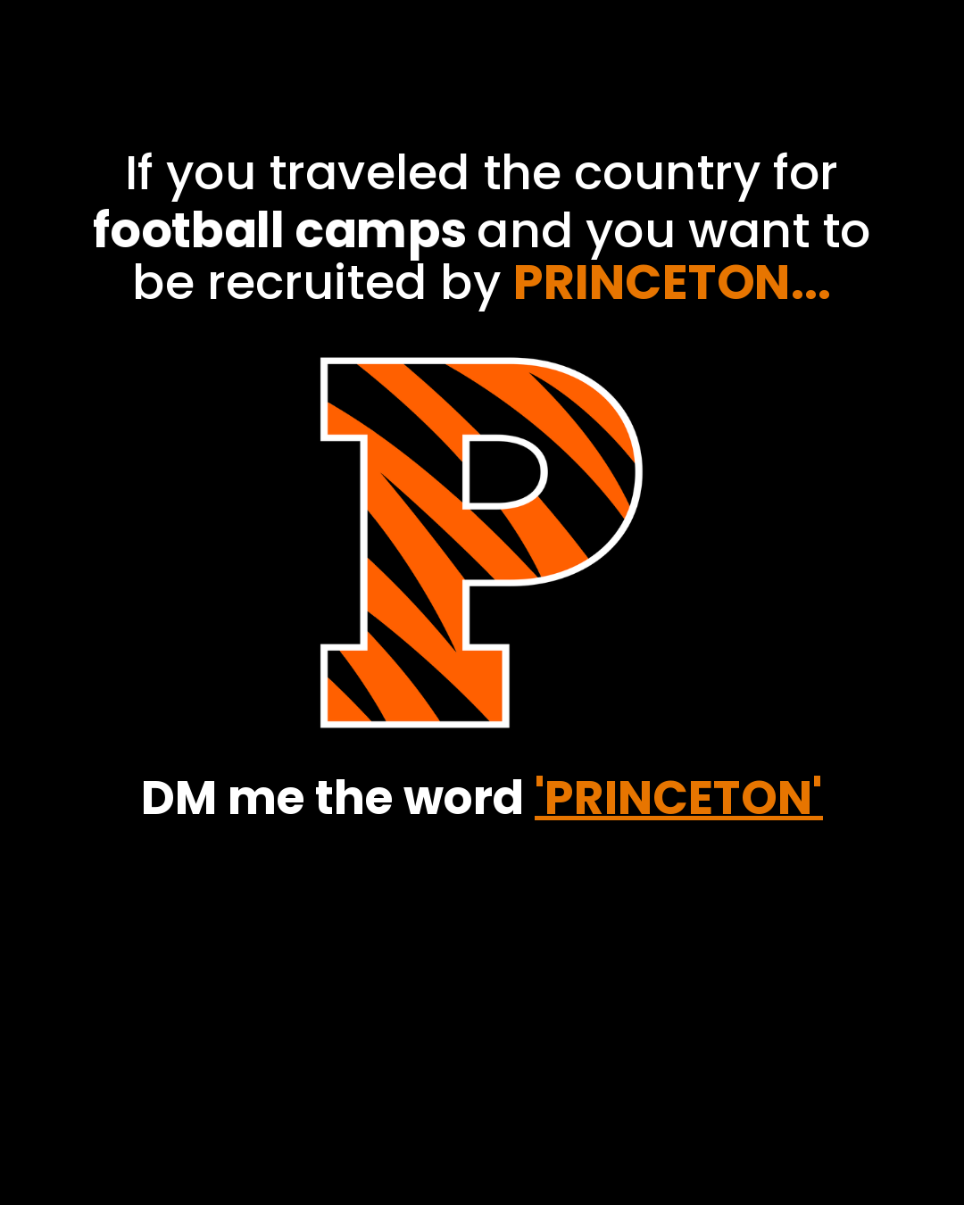 Athletes University Facebook ad: If you're a varsity football recruit with varsity…