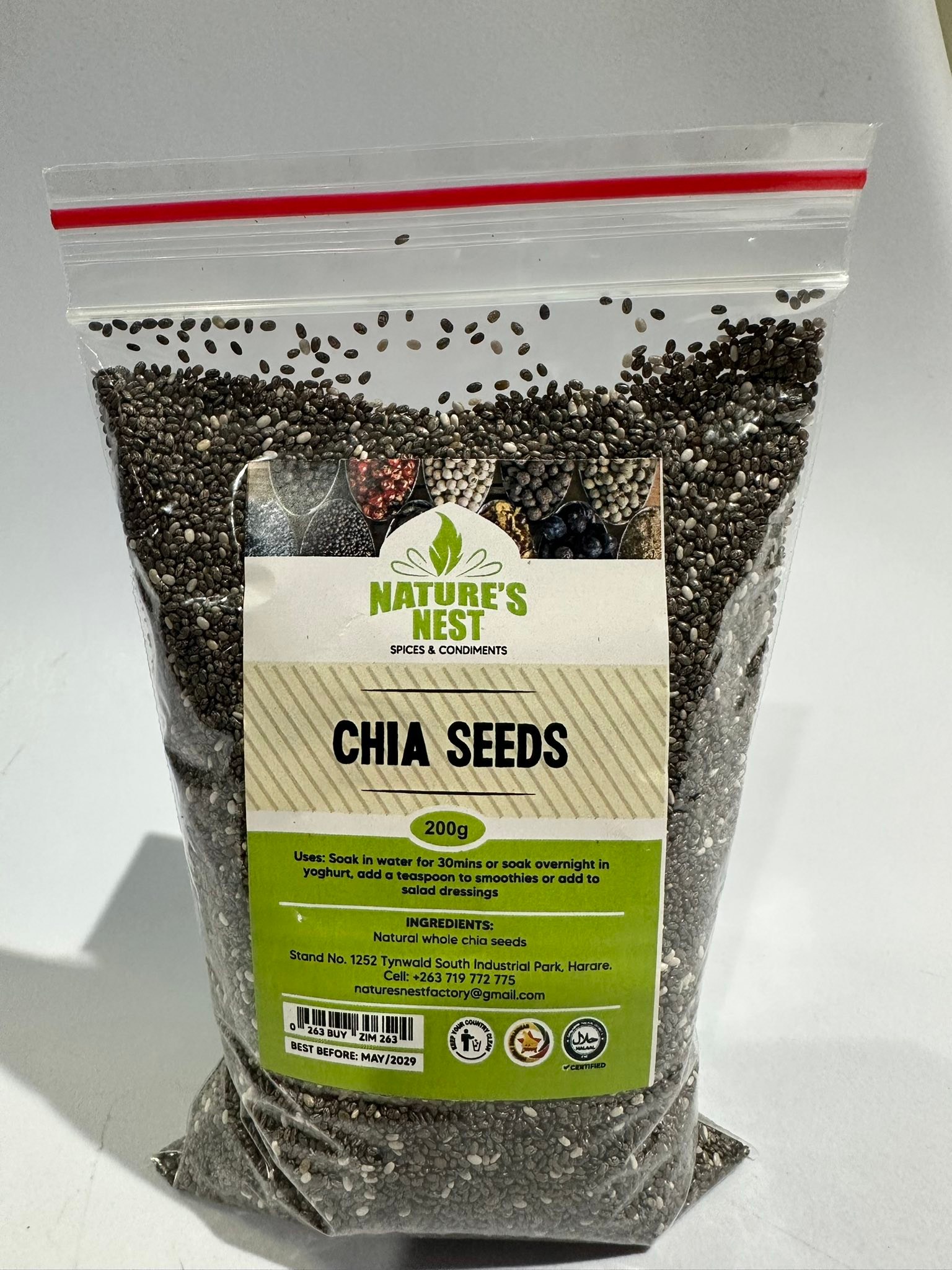 Nature's Nest Spices & Condiments Facebook ad: Stock up on your favorite spices!