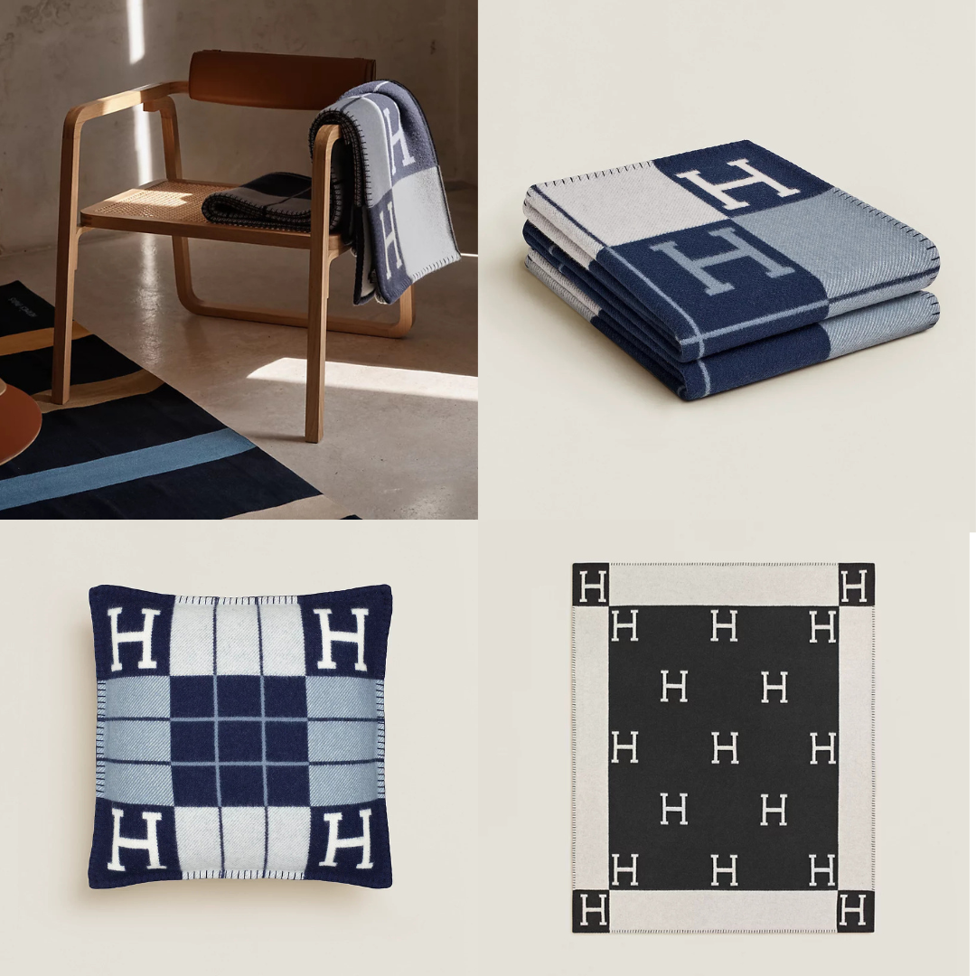 Beau Home Exclusive Facebook ad: Hermes Avalon Blanket
