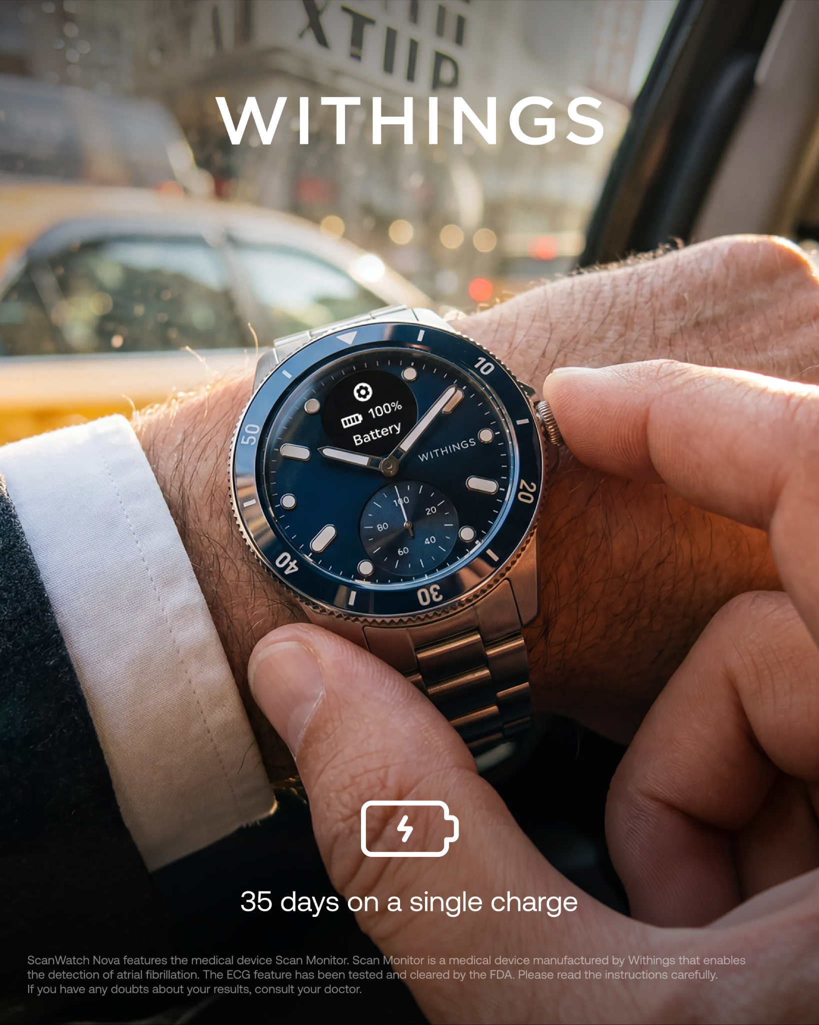 Withings Facebook ad