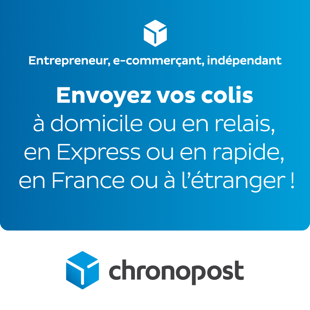 Chronopost Facebook ad