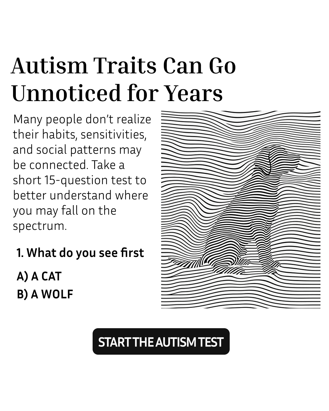 Personality Test: Created by Experts  Facebook ad