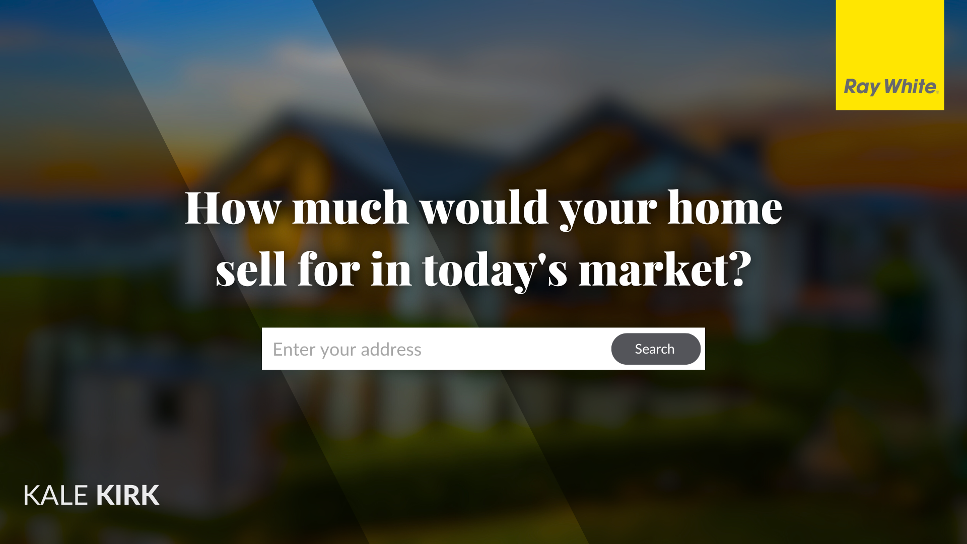 RayWhite Pyes Pa Facebook ad: What's your property worth in today's market?