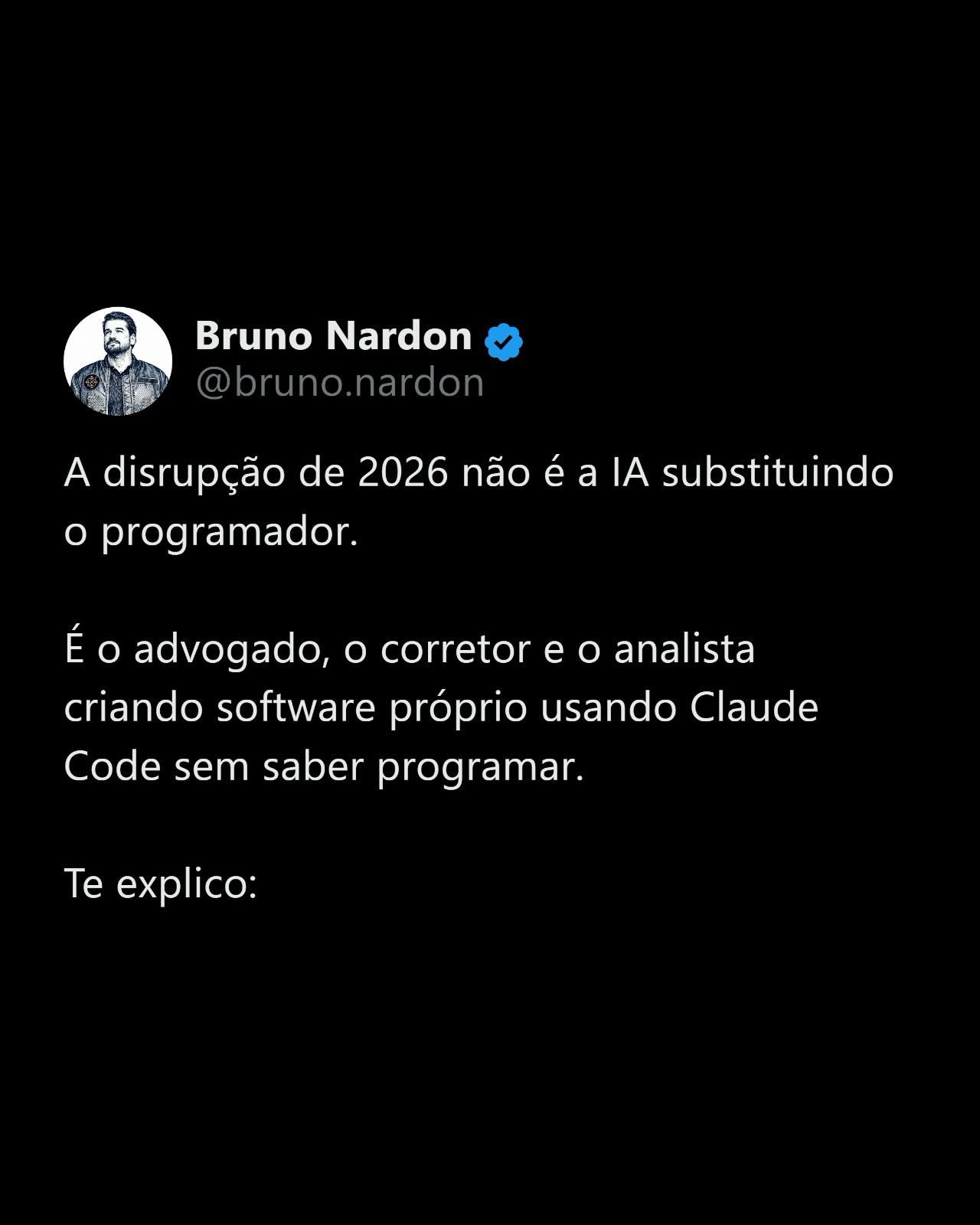 Bruno Nardon Facebook ad: E se o maior risco para o seu…