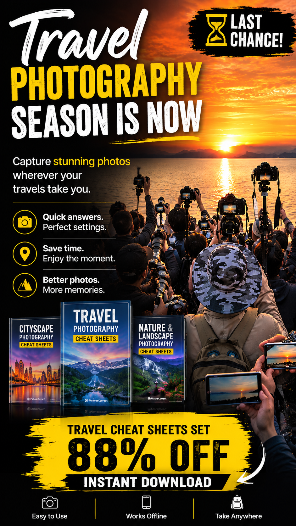 PictureCorrect Photography Tips Facebook ad