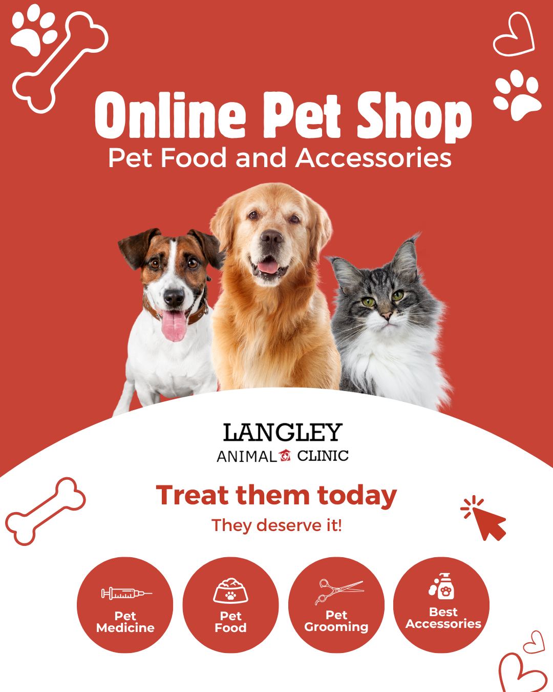 Langley Animal Clinic Facebook ad: Langley Animal Clinic - Langley Animal Clinic