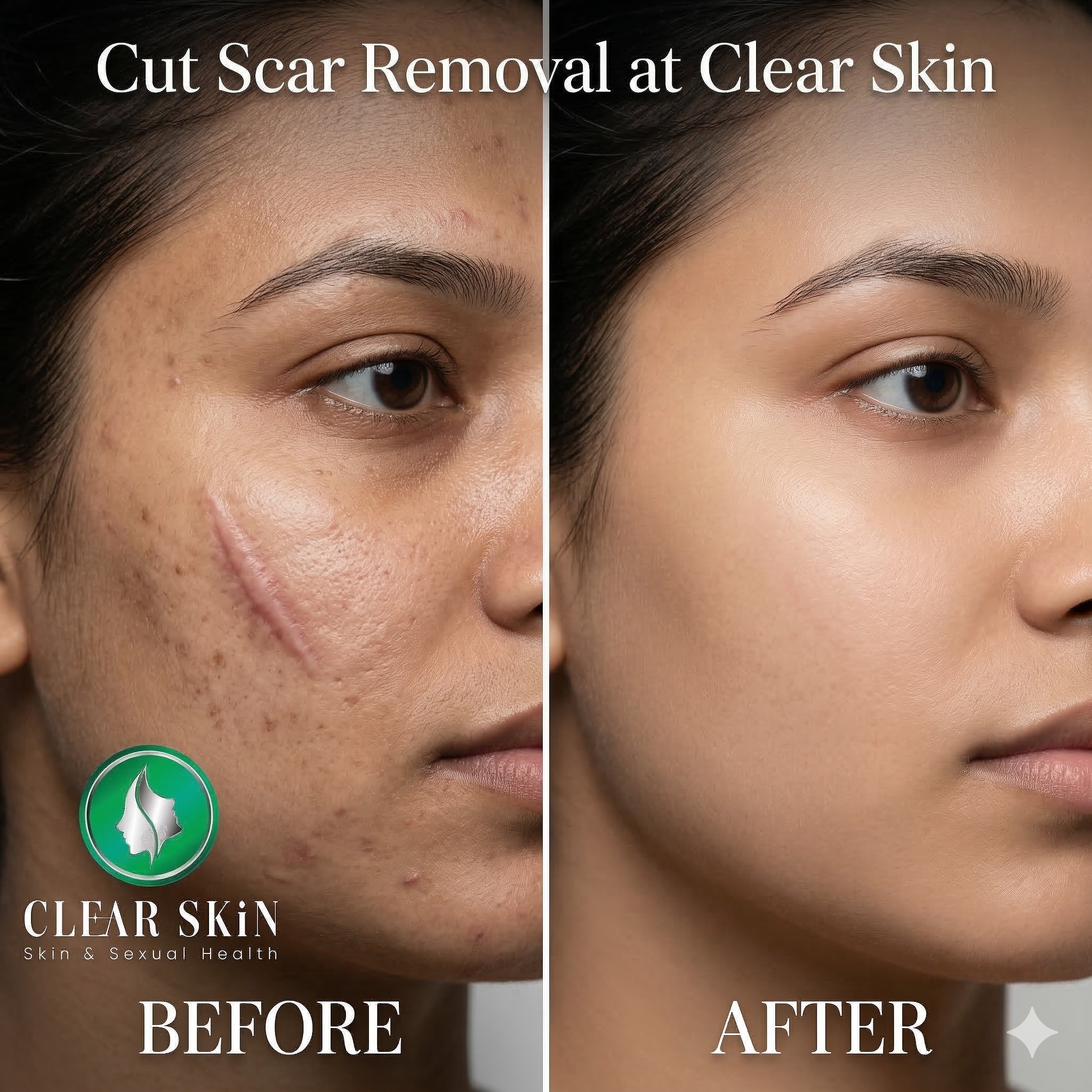 Clear Skin Facebook ad