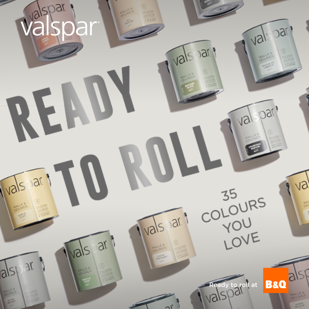 Valspar UK & Ireland Facebook ad: Valspar has long been a trusted, easy to…