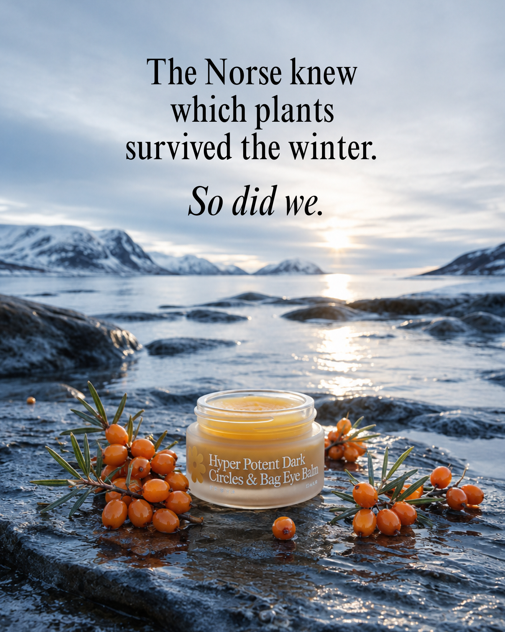 Frøya Organics Facebook ad