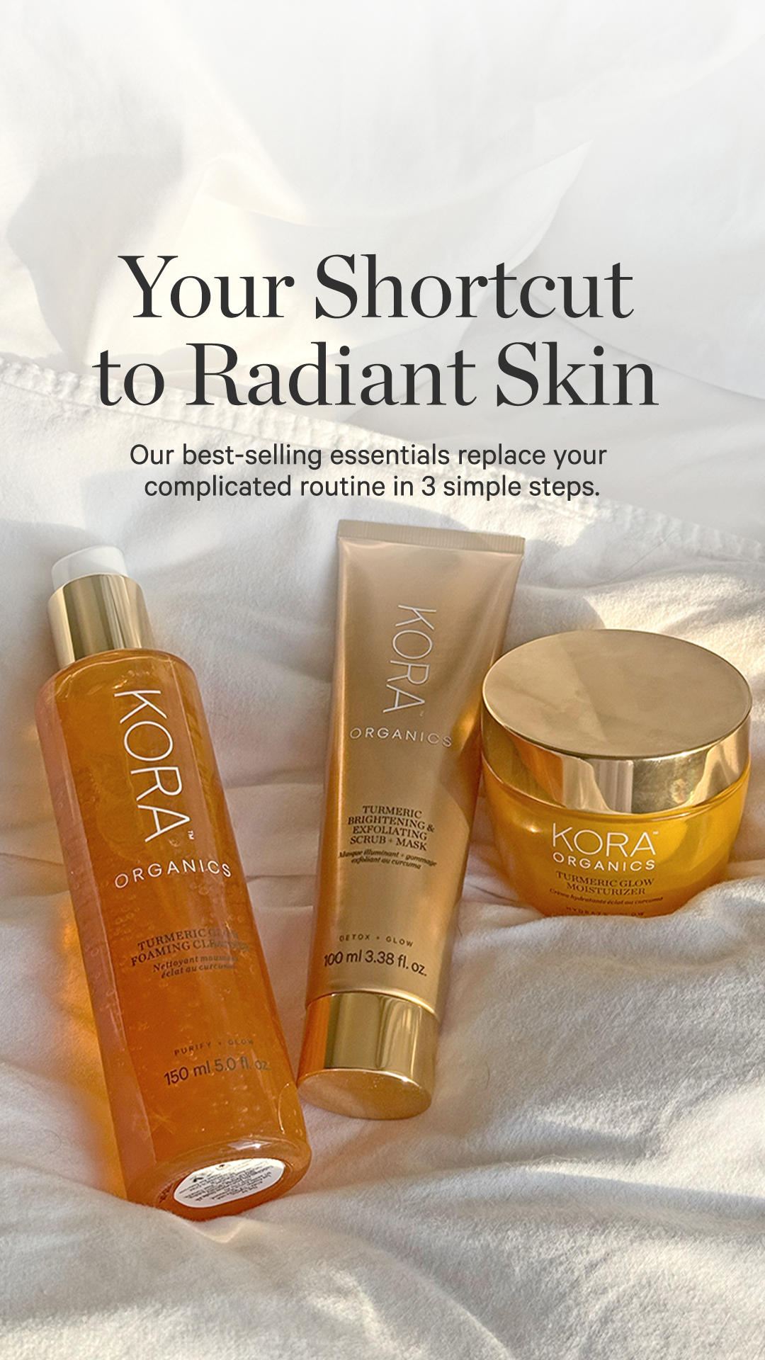 KORA Organics Facebook ad