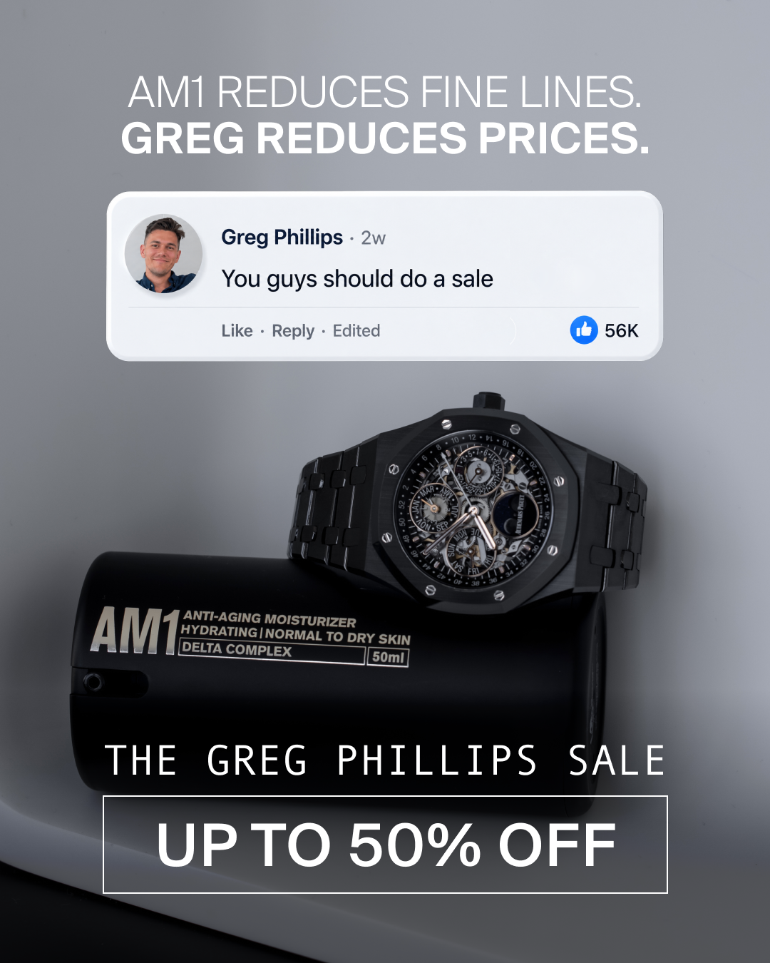 PATRICKS Facebook ad