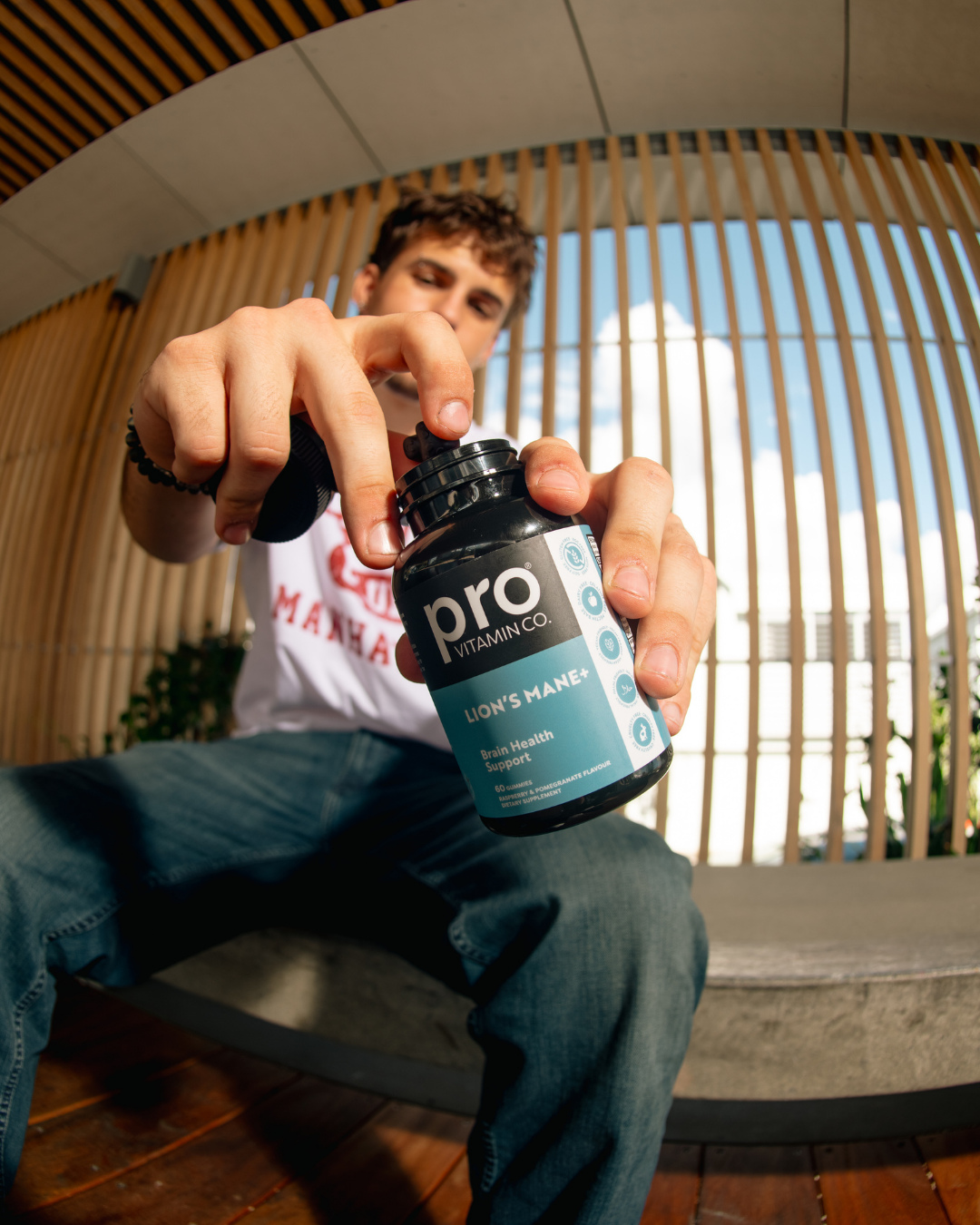 Pro Vitamin Co Facebook ad: Clarity support, simplified.