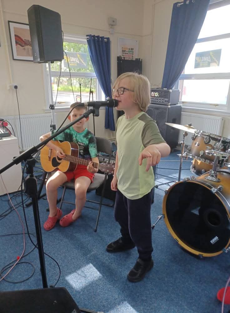 Level Up Music - Wishaw Facebook ad: WATCH THEIR CONFIDENCE TAKE CENTRE STAGE