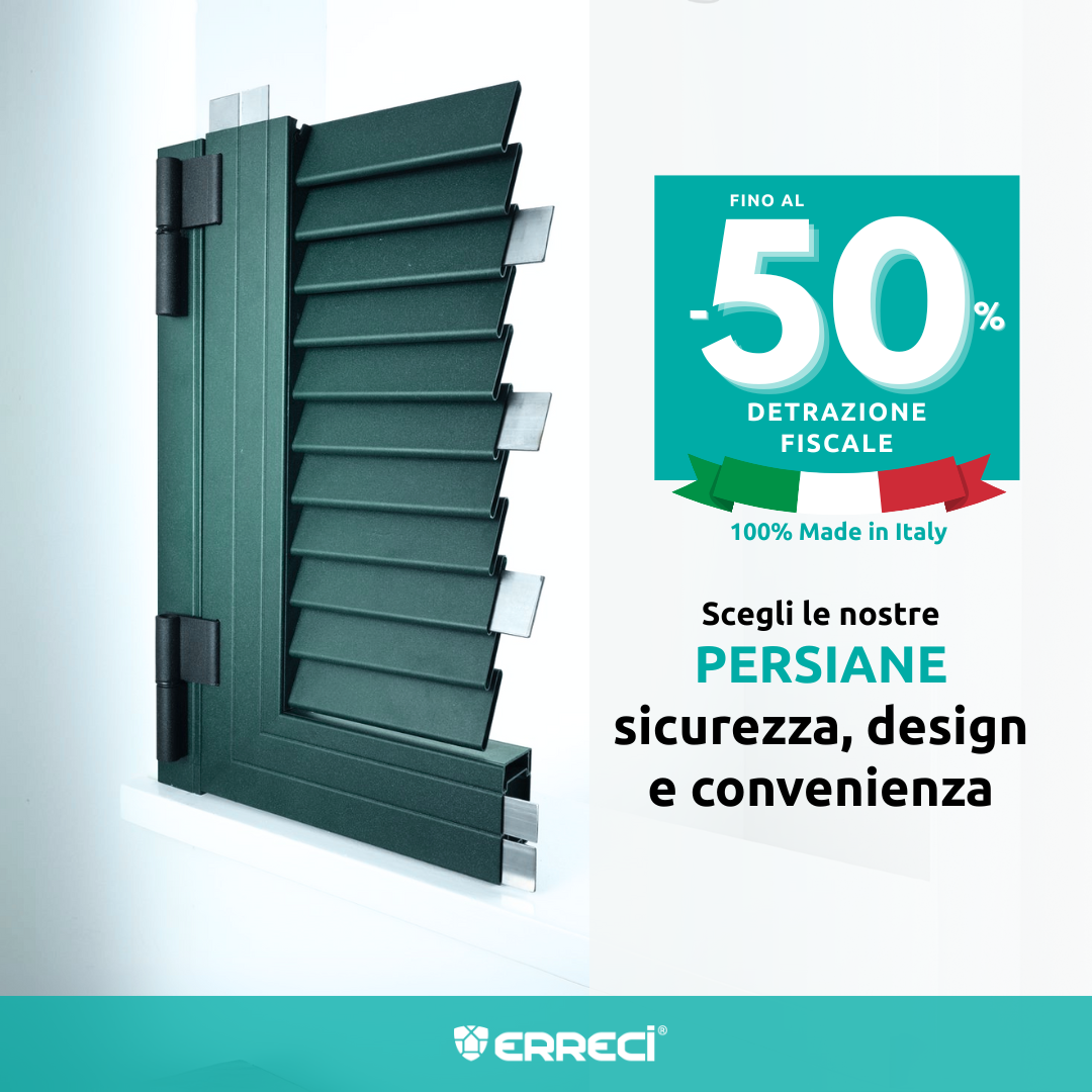 Erreci Facebook ad: Le tue nuove persiane ti aspettano!