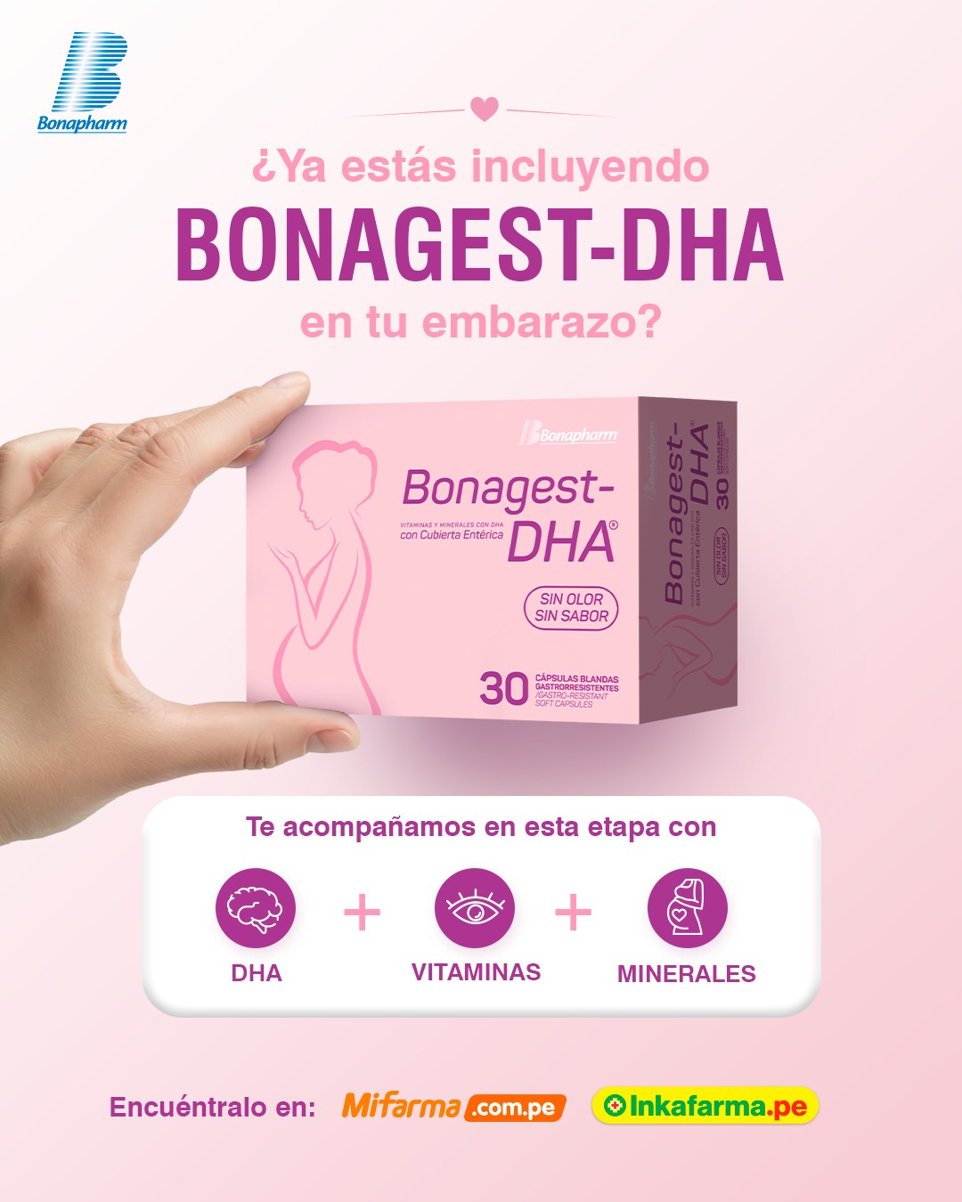 Bonapharm Facebook ad: Inkafarma: Más salud al mejor precio