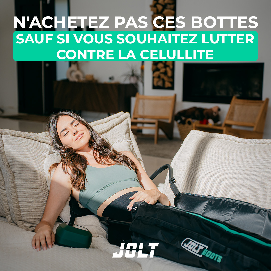 JOLT Recovery Facebook ad: Satisfait ou remboursé