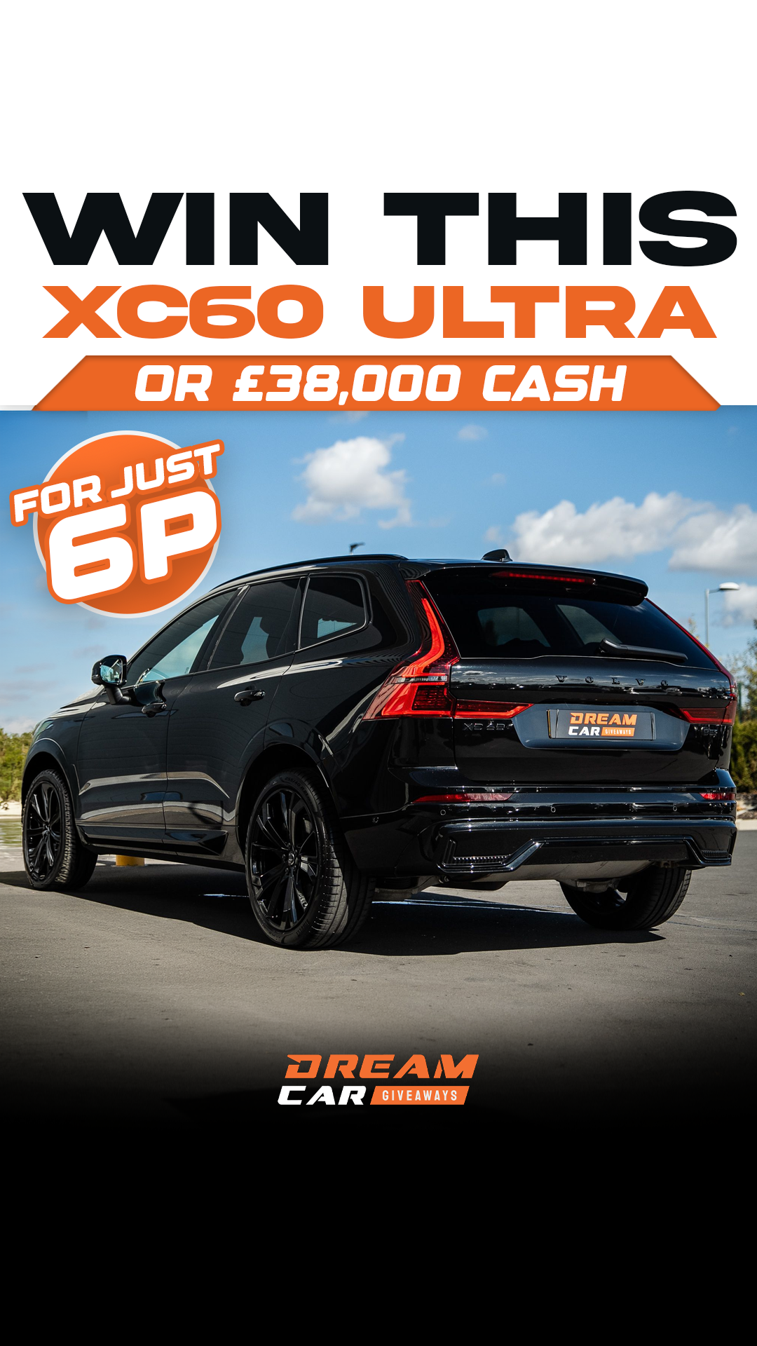 Dream Car Giveaways Facebook ad