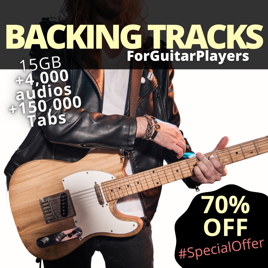 Guitar.technique.Improvisation Facebook ad: The Best of Guitar Backing Tracks 70%OFF Today