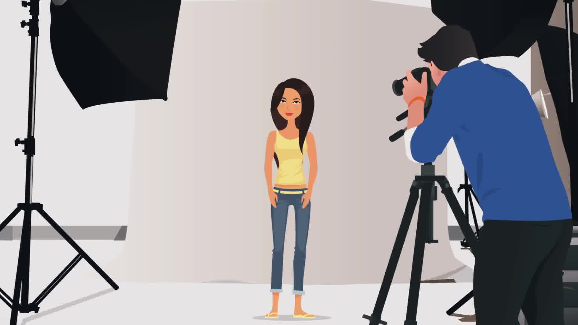 Modelling Advice & Tips Facebook ad