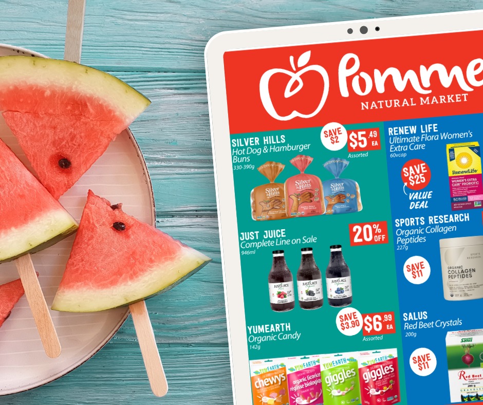 Pomme Natural Market Duncan Facebook ad