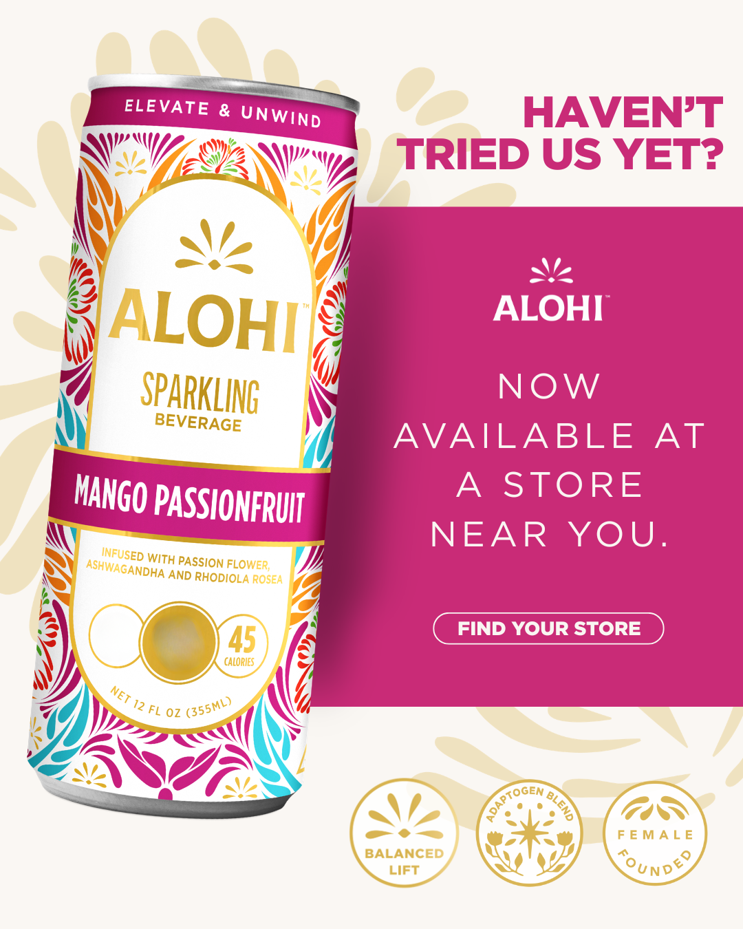 Alohi Facebook ad from Jul 23, 2026