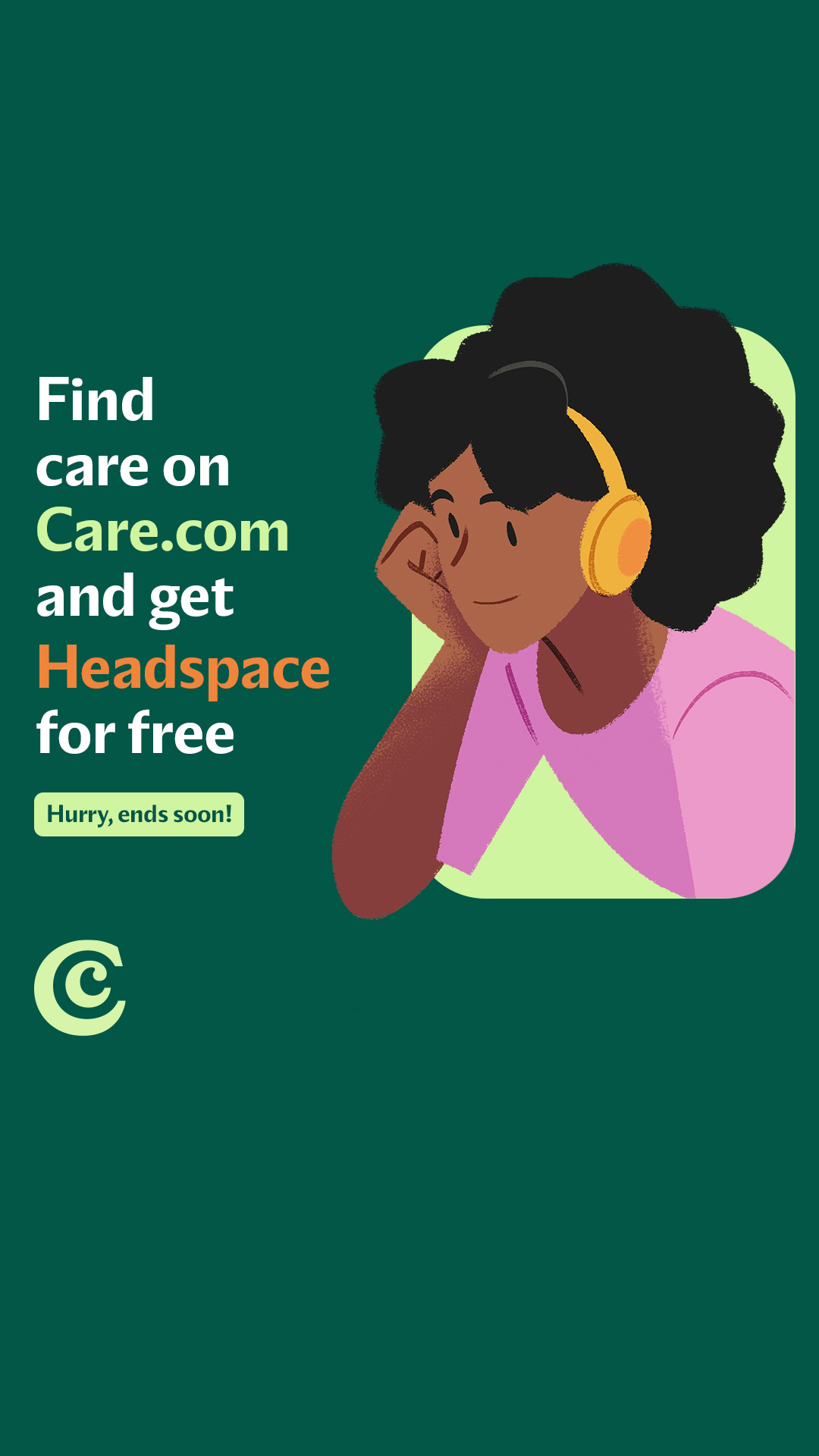 Care.com Facebook ad