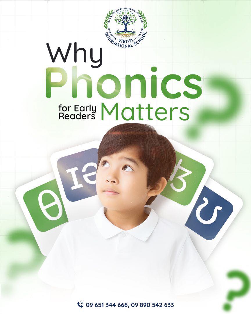 Viriya International School Facebook ad: Why Phonics Matters for Early Readers
