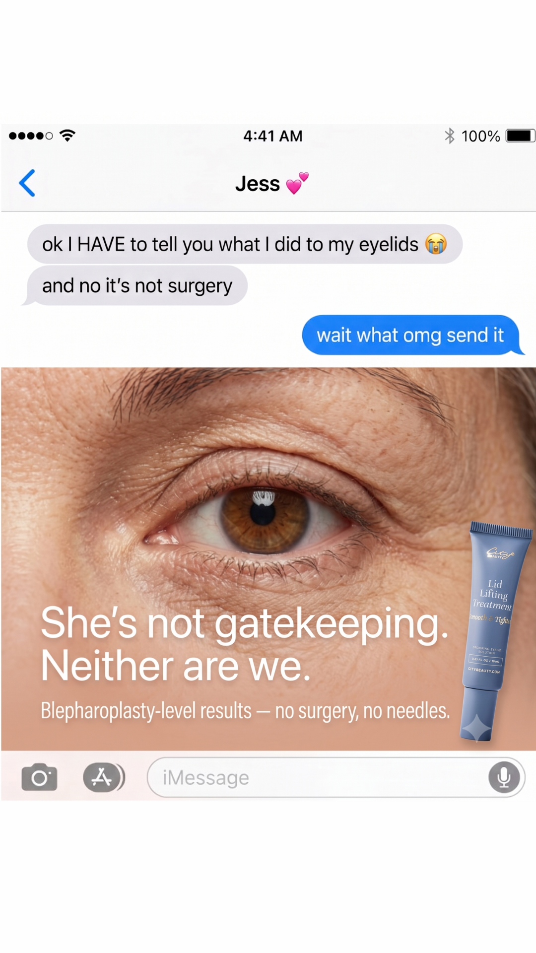 City Beauty Facebook ad