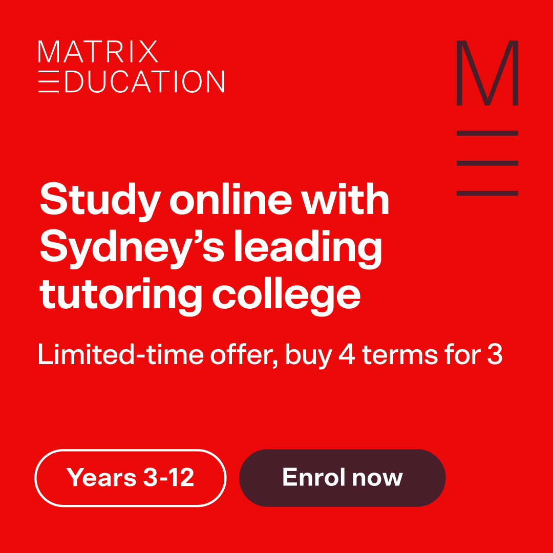 Matrix Education Facebook ad