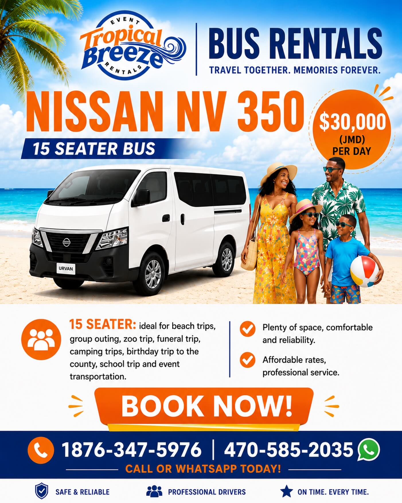 Tropical Event Rental ja Facebook ad