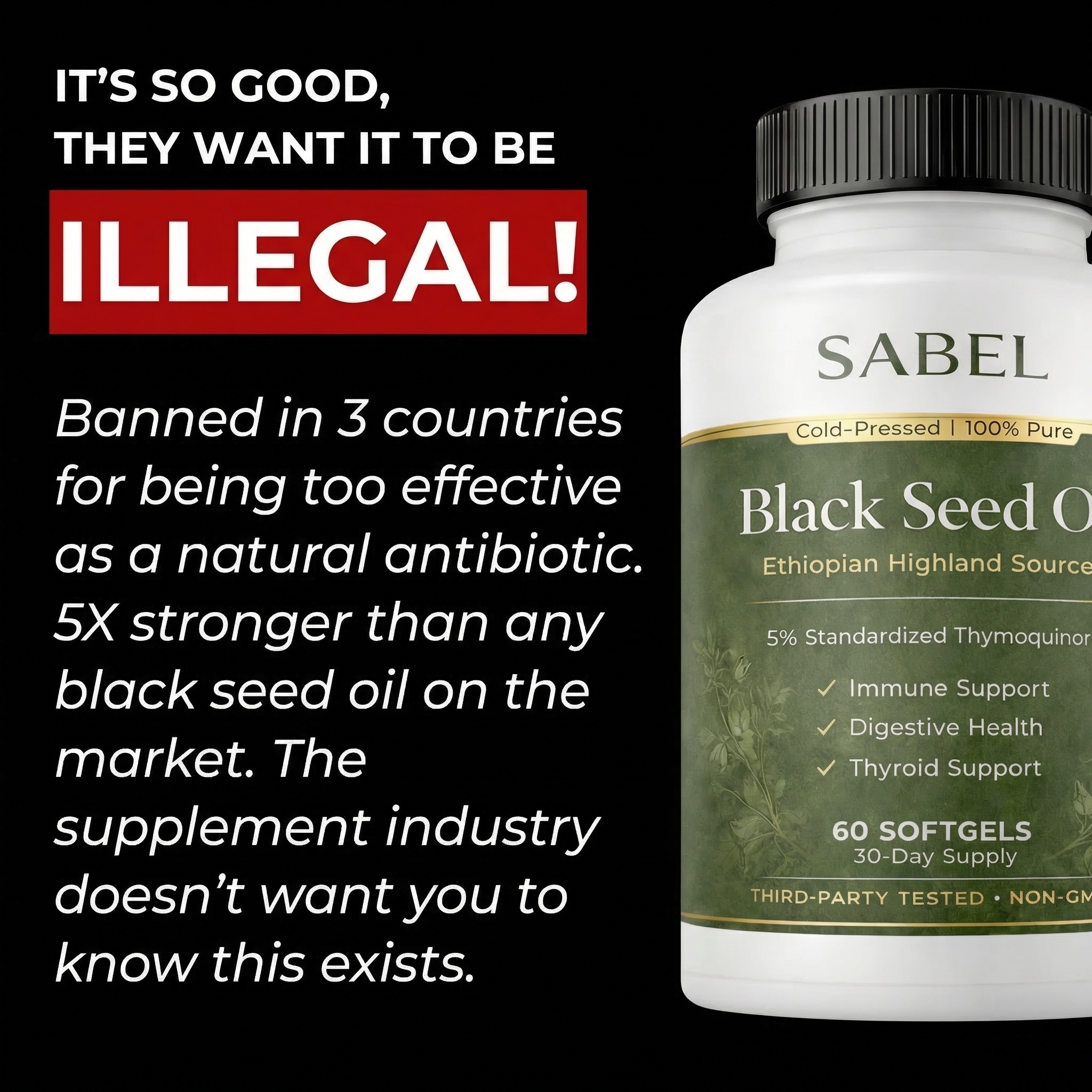 Sabel Life Facebook ad: The Parasite-Killing Compound Big Supplement Brands Don't…