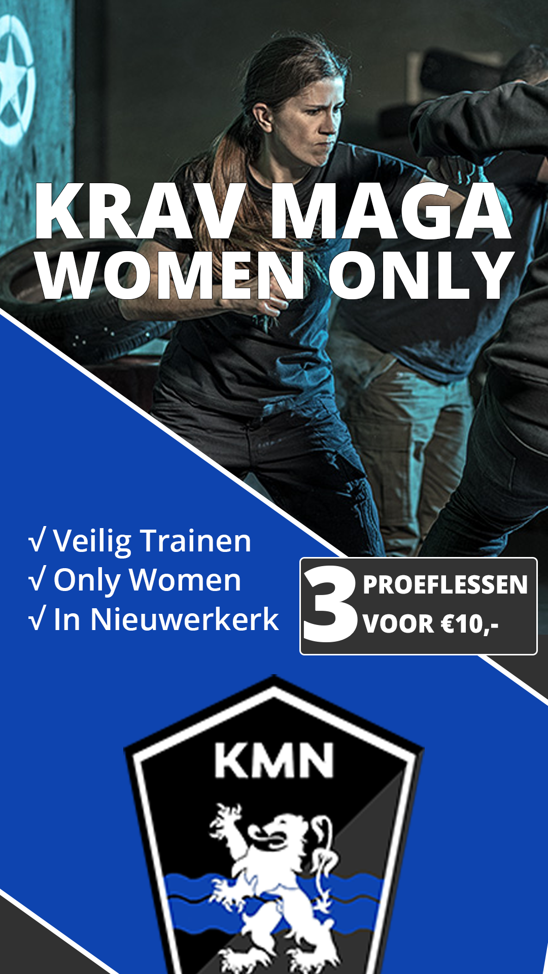 Krav Maga Nieuwerkerk Facebook ad
