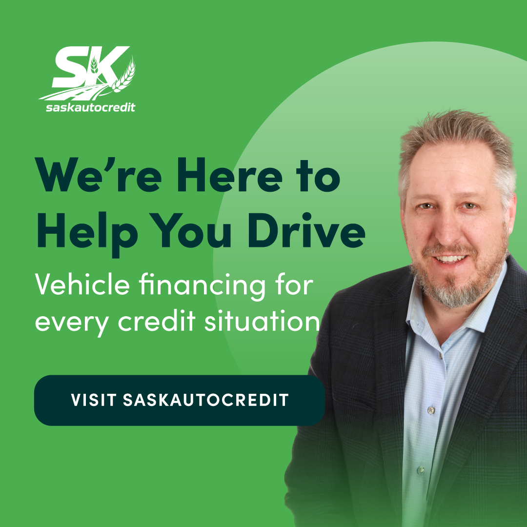 Sask Auto Credit Facebook ad: Get Driving No Matter Your Credit