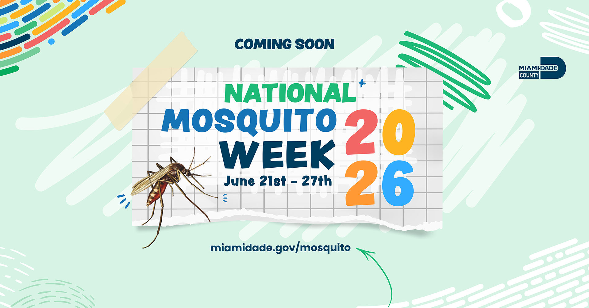 Miami-Dade County Mosquito Control & Habitat Management Facebook ad