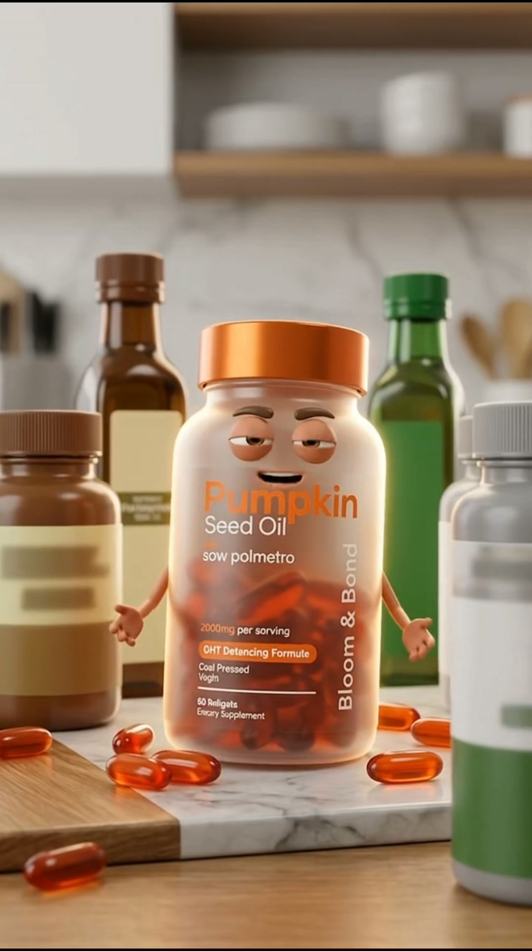 Bloom & Bond Facebook ad: Help Hair Loss Naturally