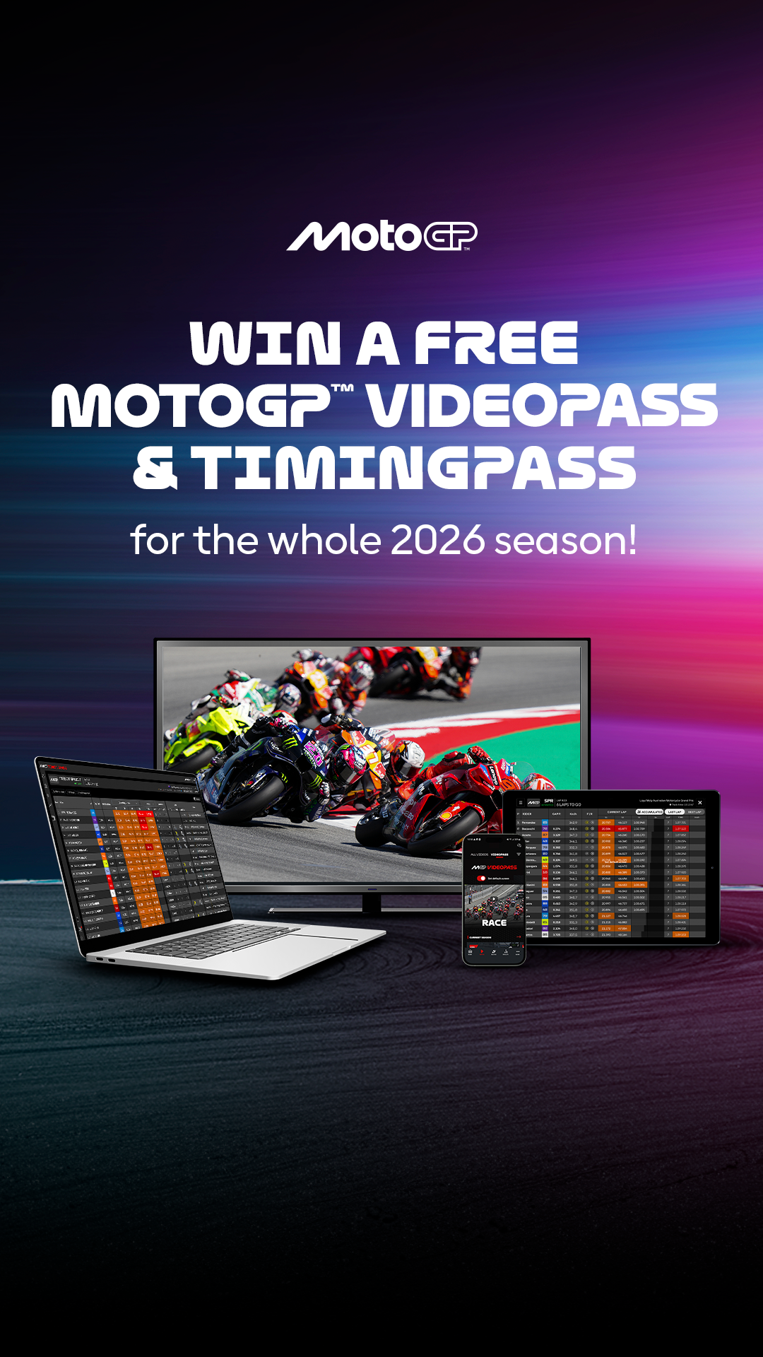 MotoGP Facebook ad