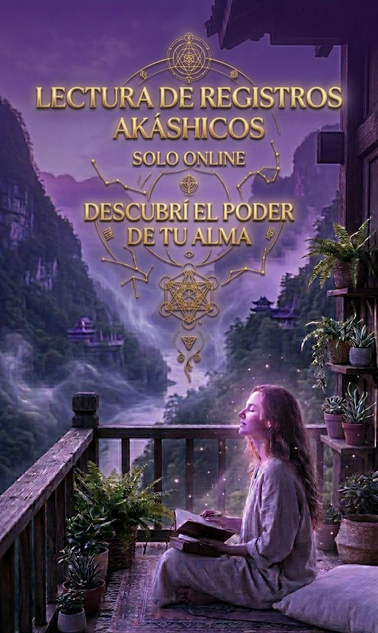 Lectura de Registros Akashicos Online Facebook ad: Descubre el Poder de tu Alma!
