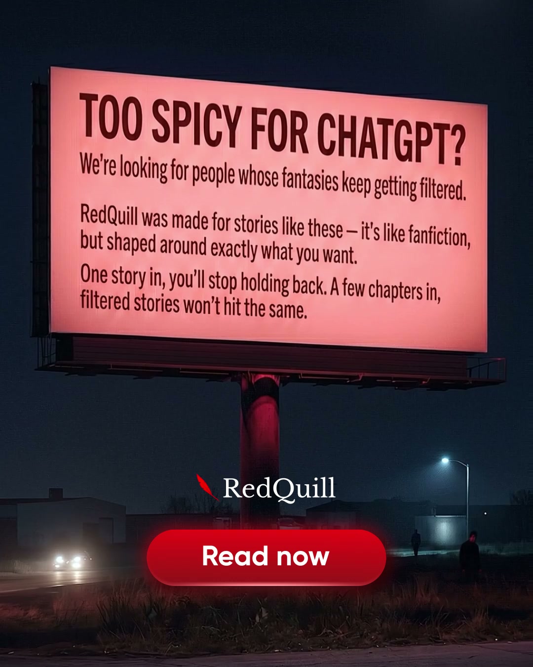 RedQuill Facebook ad