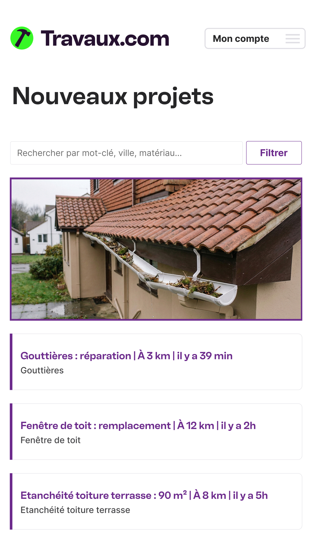 Travaux.com Facebook ad