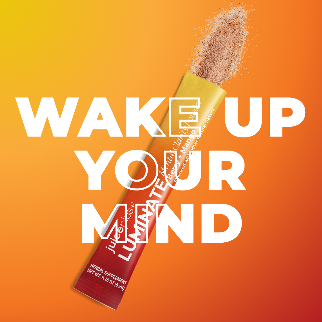 Juice Plus+ Facebook ad: Break up with your coffee today.
