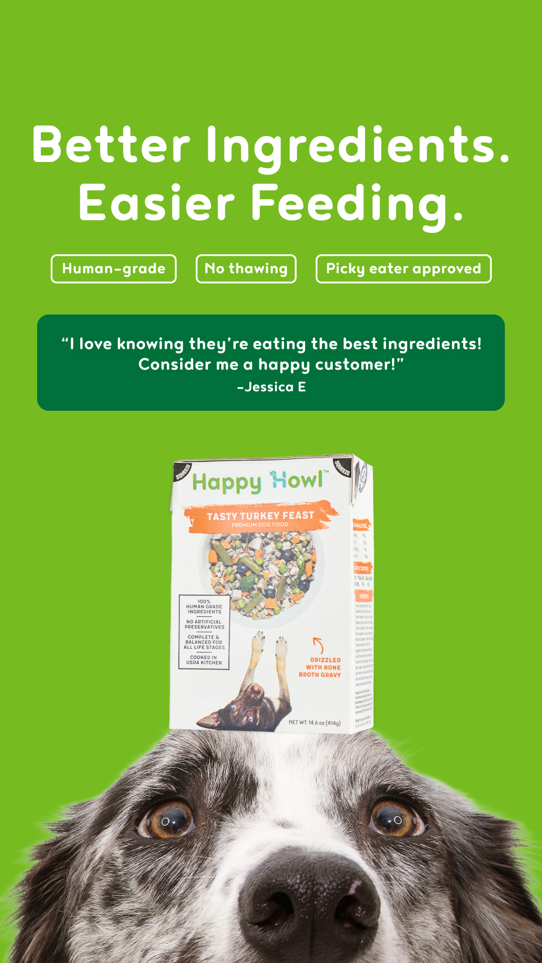 Happy Howl Facebook ad