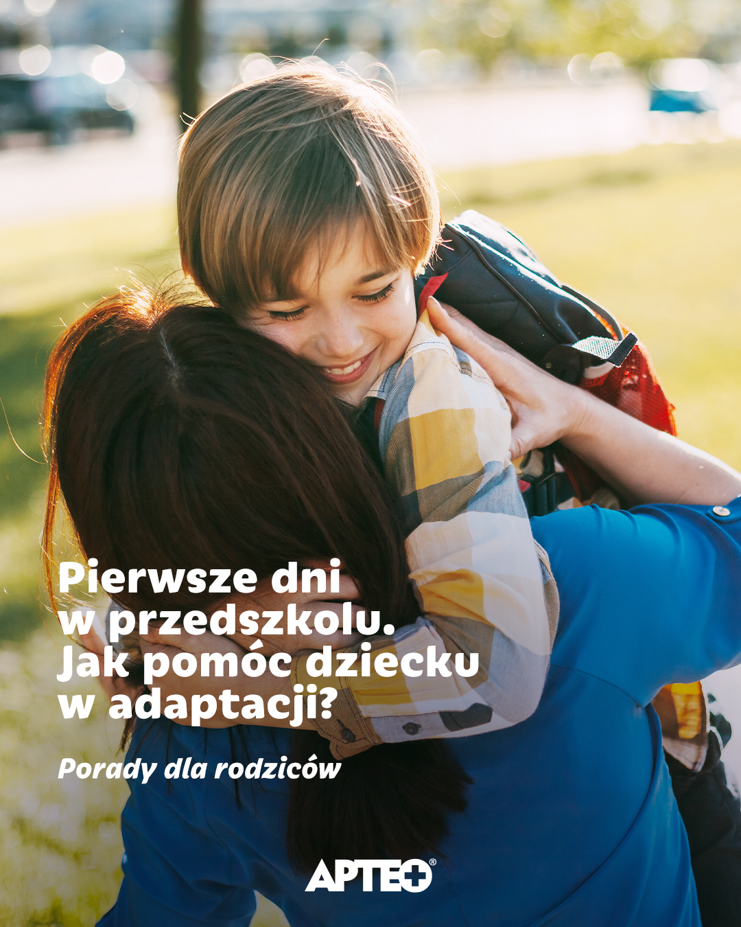 APTEO Woda morska Facebook ad: Pierwszy dzień w przedszkolu to wielki dzień, dla…