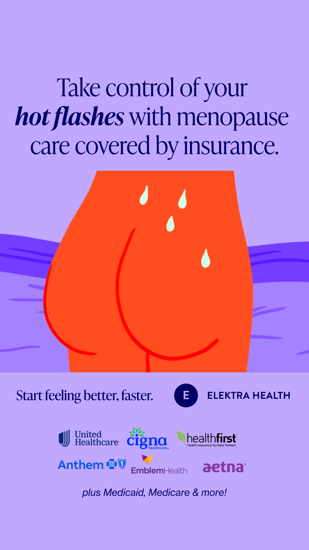 Elektra Health Facebook ad