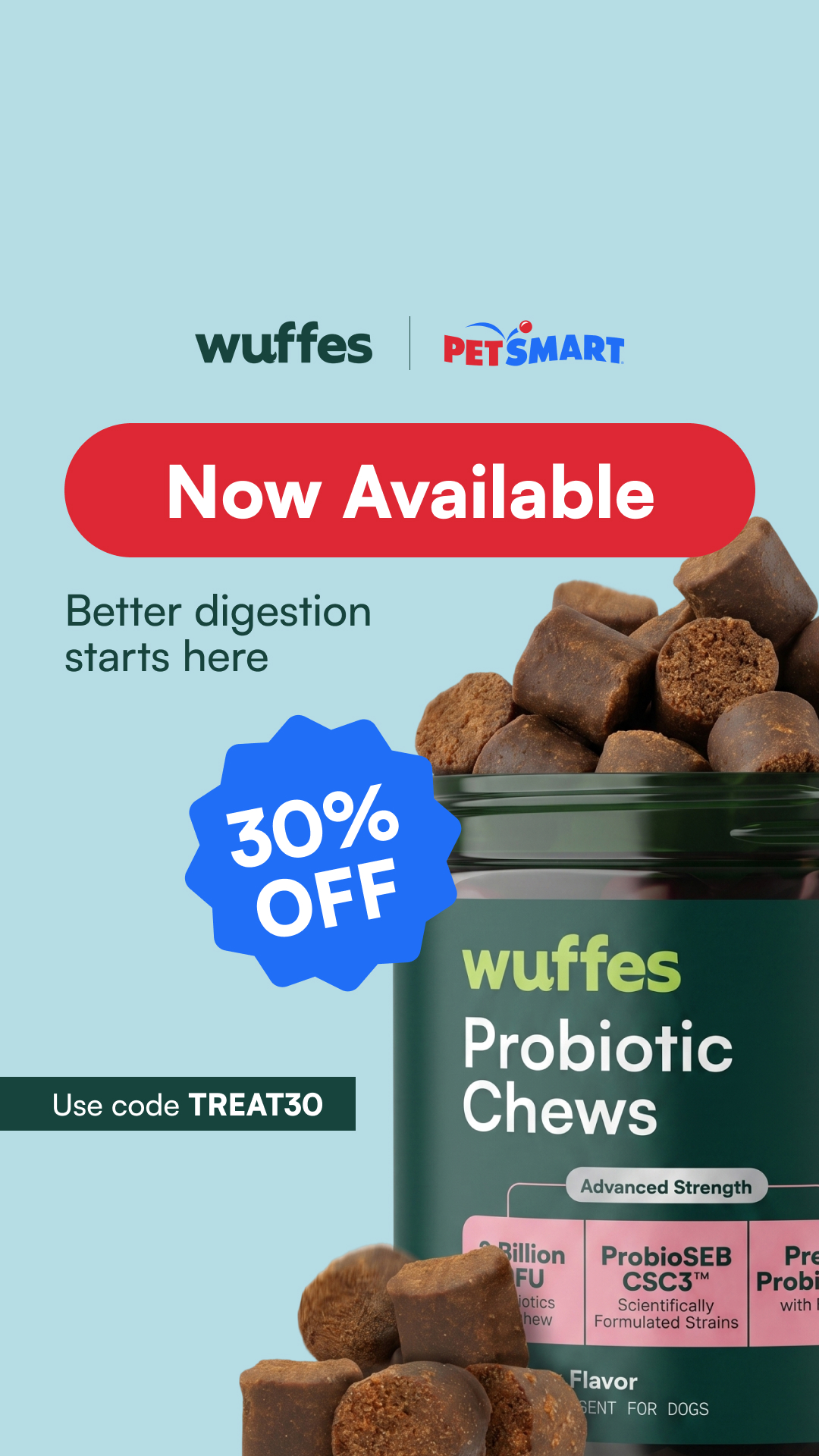 Wuffes Facebook ad