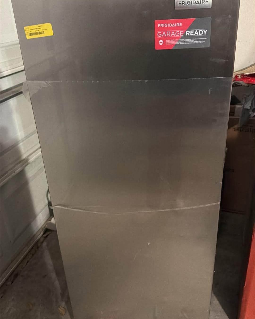 Kelly Glez Facebook ad: Frigidaire upright freezer 6.5 cu ft platinum stainless…