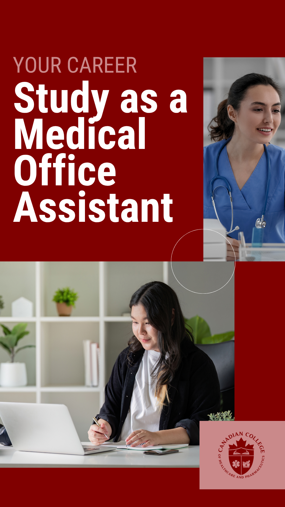 Canadian College of Healthcare & Pharmaceutics Facebook ad